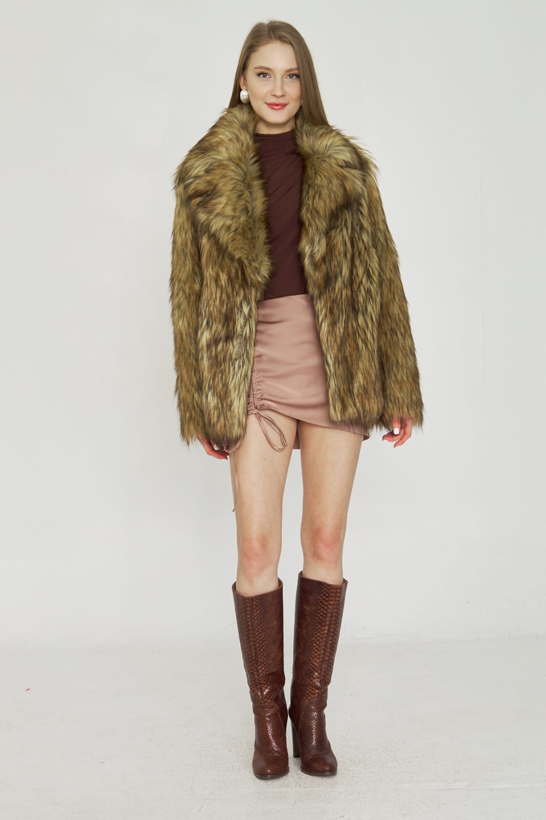 Katrina Vegan Kürk Ceket